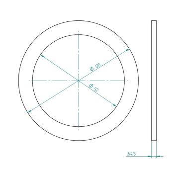 Distance ring