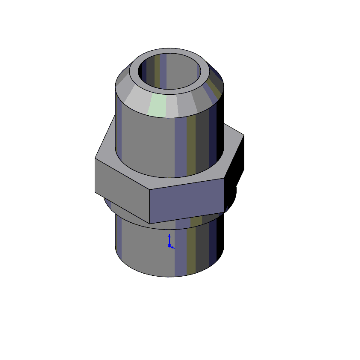 Straight connector