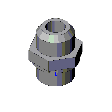 Straight connector