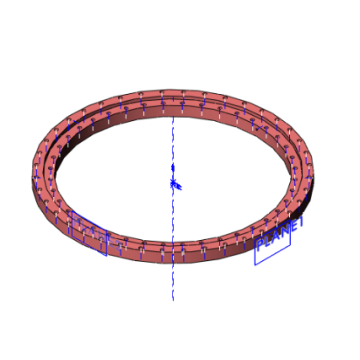 Slewing ring bearing